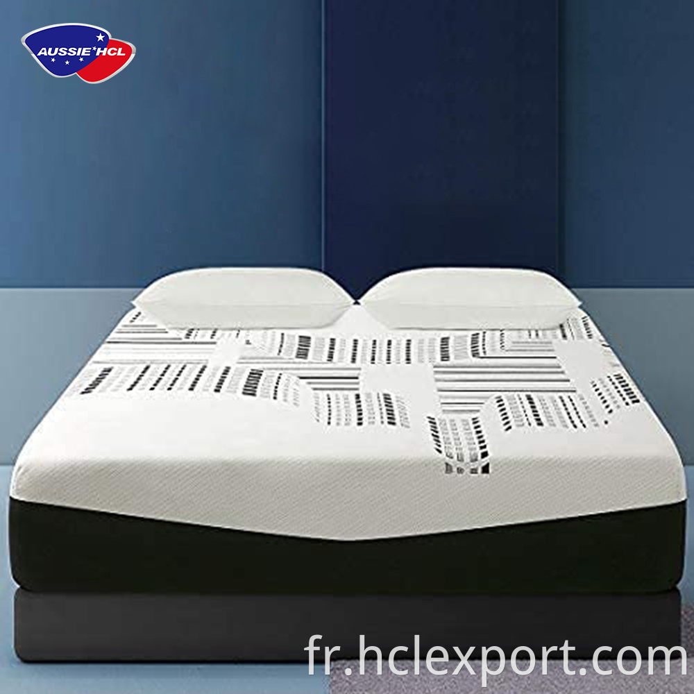 Factory Aussie Colchon Foam Mattress Twin Queen King Rold Double Quality Memory Roll Sleeping Full Inch le meilleur matelas